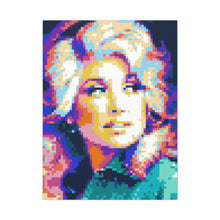 Load image into Gallery viewer, Dollywood Squares Canvas