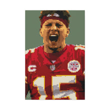 Load image into Gallery viewer, Mahomes Pixel Portrait