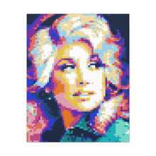 Load image into Gallery viewer, Dollywood Squares Canvas