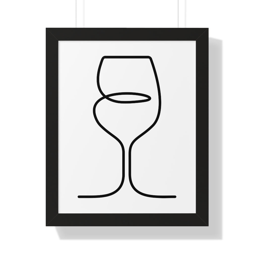 wine glass clipart black and white