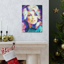 Load image into Gallery viewer, Dollywood Squares Canvas