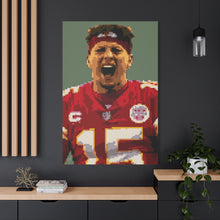 Load image into Gallery viewer, Mahomes Pixel Portrait
