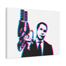 Load image into Gallery viewer, Ari Gold Op Art Canvas
