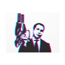 Load image into Gallery viewer, Ari Gold Op Art Canvas
