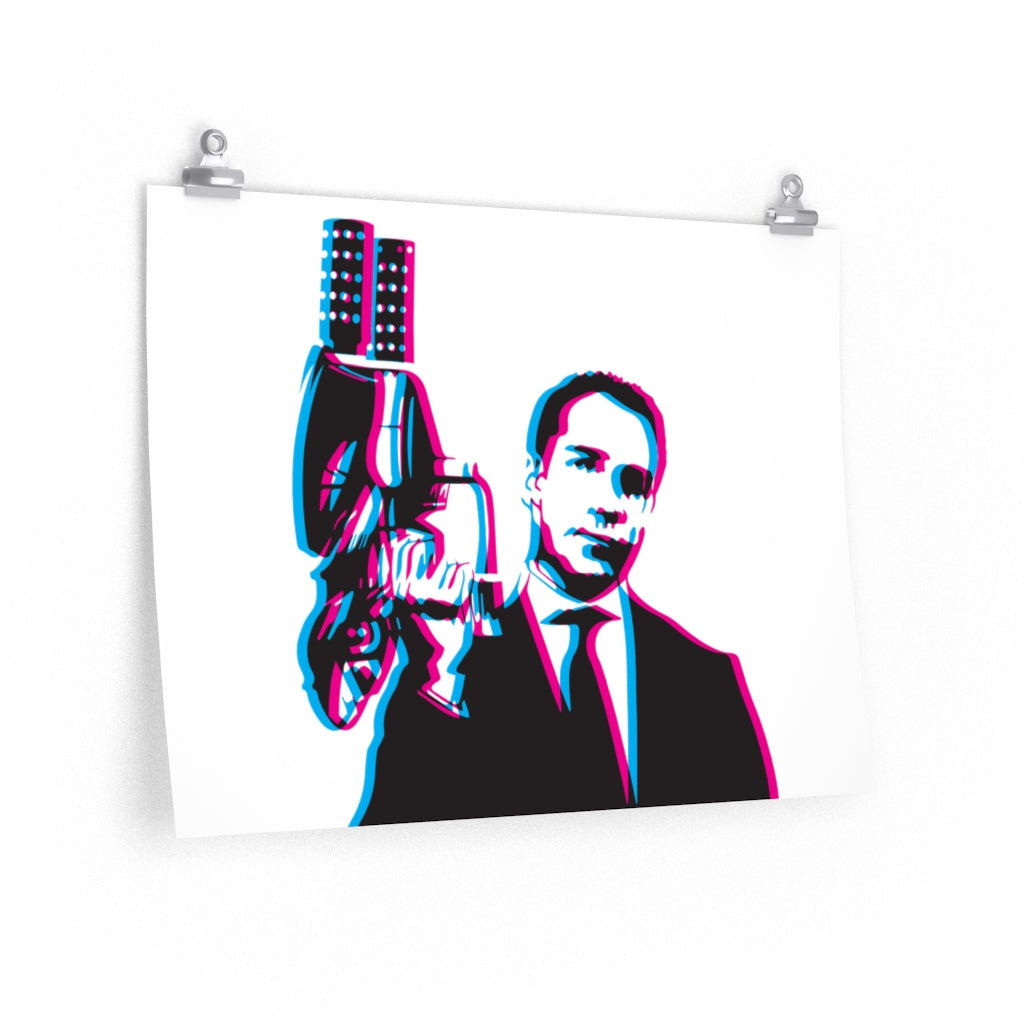 Ari Gold Op Art Print