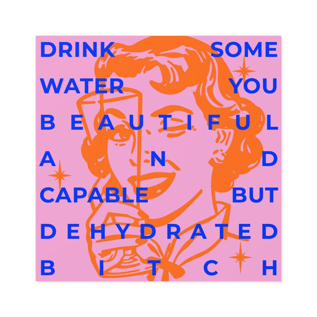 Drink Water Sticker