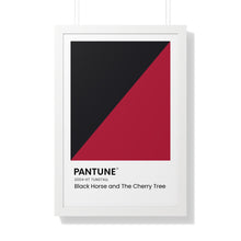 Load image into Gallery viewer, Pantune: Black Horse and Cherry Tree
